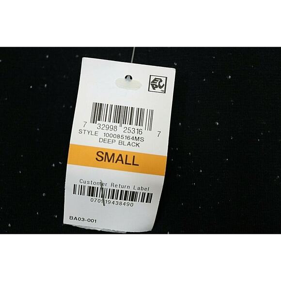 NWT Style & Co Black Crew Neck Pullover Sweater Women's Size Small - Picture 4 of 6